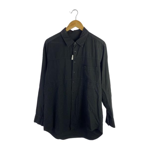 CASEY CASEY◇OVERDYED FABIANO PATCH SHIRT/長袖シャツ/S/コットン