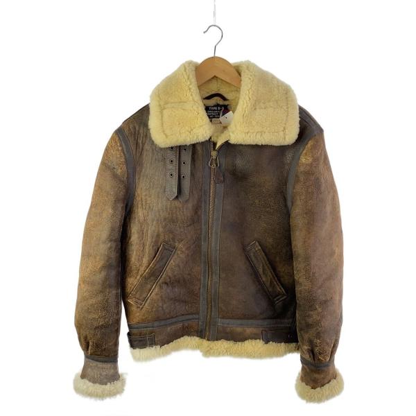 schott レザージャケット　フライトジャケット Schott◇フライトジャケット/38/--/BRW/AC-18606 : セカンドストリート