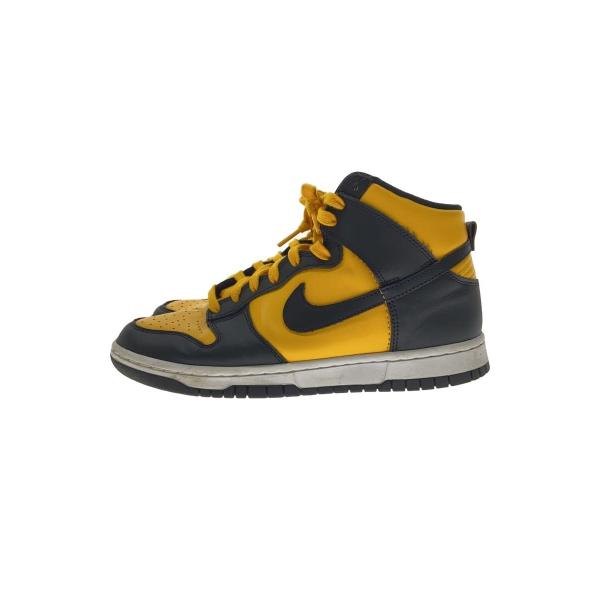 NIKE◆ハイカットスニーカー/25.5cm/YLW/PVC/DD1399-700