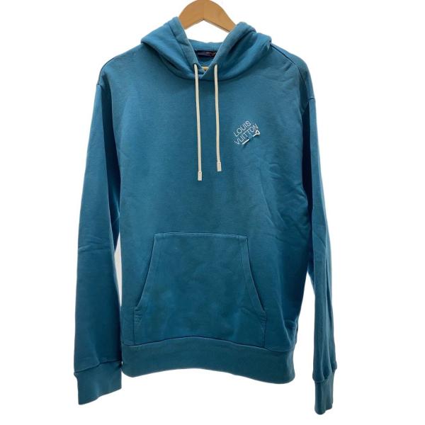LOUIS VUITTON◇パーカー/L/コットン/BLU/RM222E IHN HNY56W