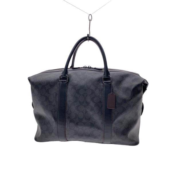 COACH◇ボストンバッグ/レザー/BLK/総柄/F23207// : セカンド