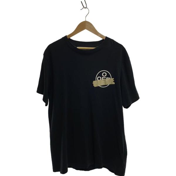 OFF-WHITE◇Tシャツ/XS/コットン/BLK/OMAA038R20185002 OFF-WHITE◇Tシャツ/XS/コットン/BLK/OMAA038R20185002