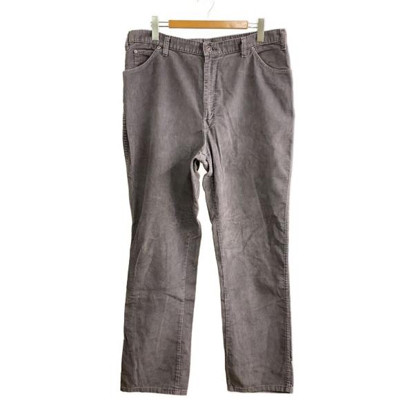 DICKIES◇90s/圧着タグ/TALON/ベリーズ製/40/コットン/GRY/無地