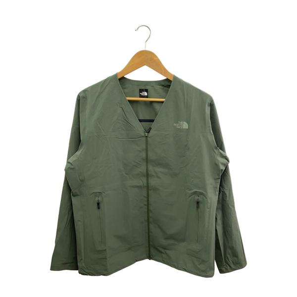 THE NORTH FACE デザートカーディガン NP22039 オリーブ THE NORTH FACE◇DESERT CARDIGAN_デザートカーディガン/S/ナイロン