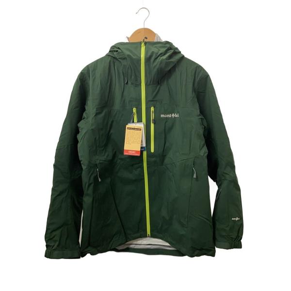 mont-bell◇3IN1 フォールライン パーカ/L/ナイロン/GRN/無地