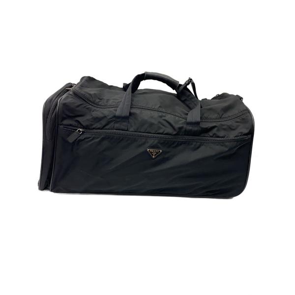 PRADA　ボストンバック PRADA◇ボストンバッグ/ナイロン/BLK/無地 : セカンドストリートYahoo