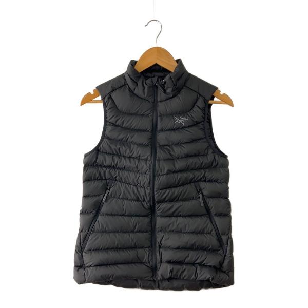   ブラック ダウンベスト XS ARC'TERYX◇ダウンベスト/XS/ナイロン/BLK/x000010556// : セカンド
