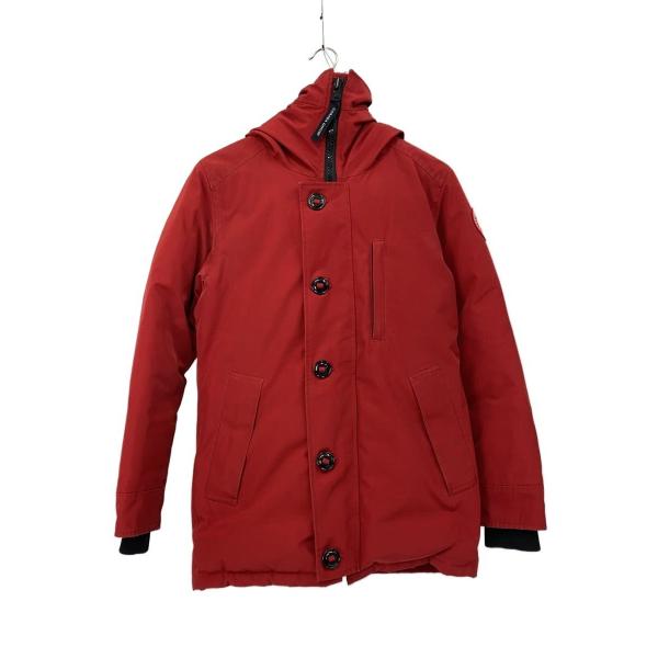 CANADA GOOSE◇ダウンジャケット/XS/ポリエステル/レッド/無地/3438JM