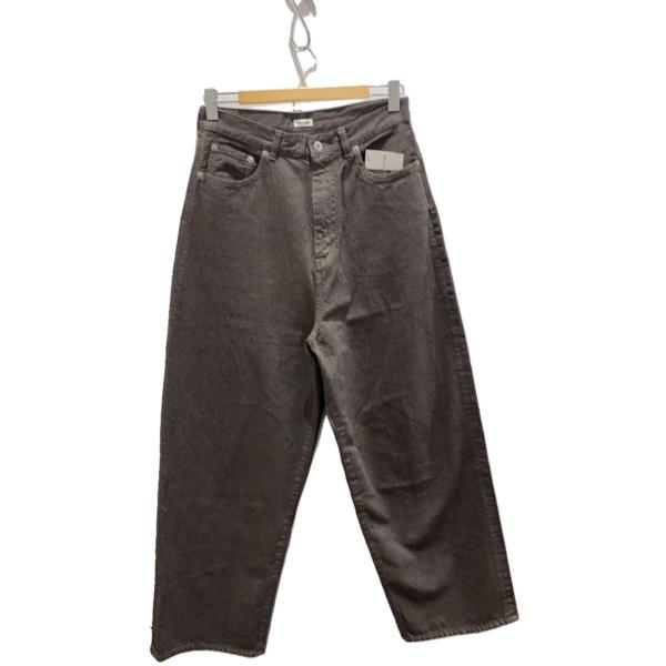 INSCRIRE◇デニムバルーンパンツ/ボトム/32/コットン/GRY/ID-PT45