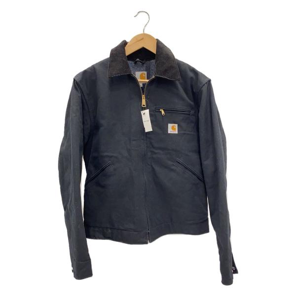 Carhartt◇カバーオール/S/アクリル/BLK/USA製/デトロイト Carhartt◇カバーオール/S/アクリル/BLK/USA製/デトロイト