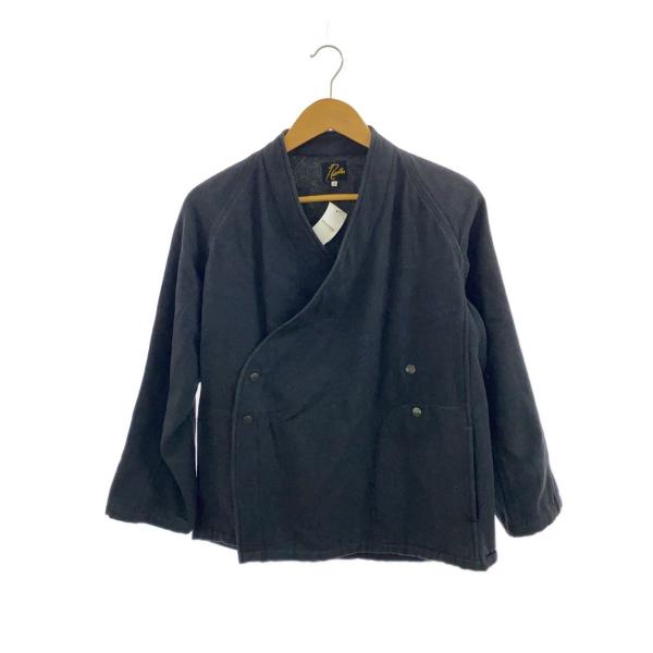 Needles◇作務衣ジャケット/1/コットン/BLK : セカンドストリートYahoo