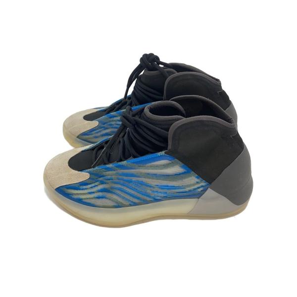 adidas◆Yeezy Quantum Frozen Blue/ハイカットスニーカー/28.5cm/ブルー/GZ8872