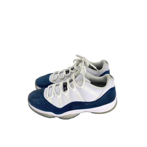 NIKE◆AIR JORDAN 11 RETRO LOW LE/エアジョーダンレトロロー/ホワイト/CD6846-102/28