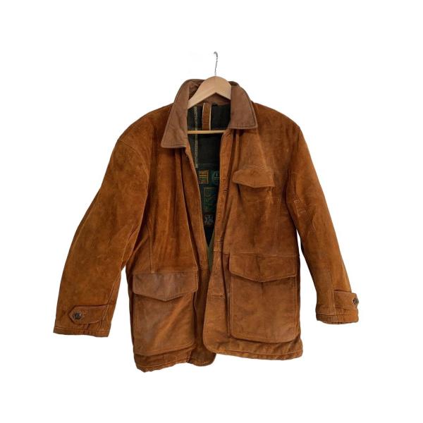 unknown/レザージャケット・ブルゾン/M/豚革/BRW : セカンドストリート