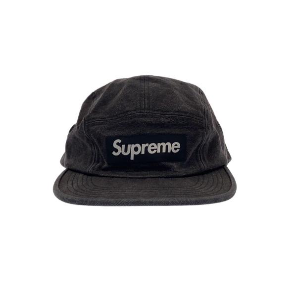 Supreme◇19AW/WASHED CANVAS CAMP CAP/ジェットキャップ/キャンバス