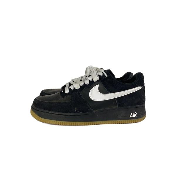 NIKE◆AIR FORCE 1 07 LV8/27.5cm/ブラック/スウェード/IB6388-001//