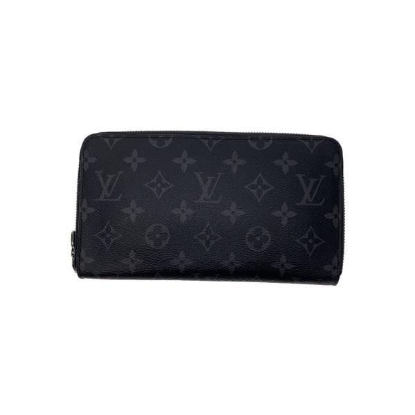 LOUIS VUITTON◇ジッピー・オーガナイザーNM_モノグラム・エクリプス_