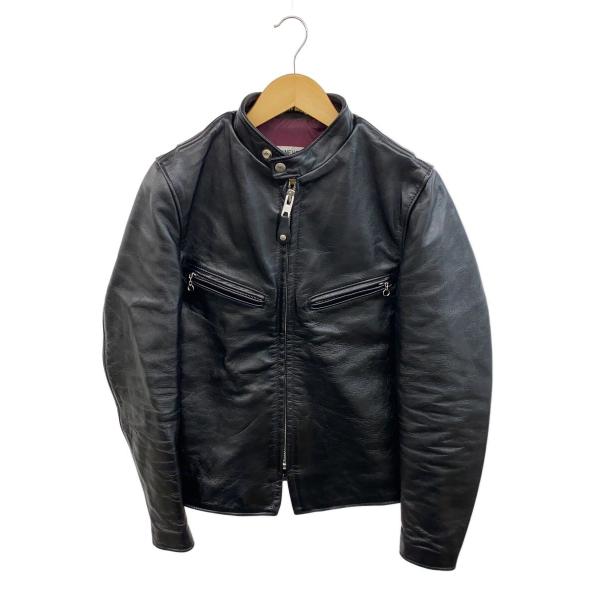 美品✨Schott 641XXH ホースハイド　ライダースジャケット 36 Schott◇641XXHホースハイドカフェレーサーライダースジャケット/34/馬