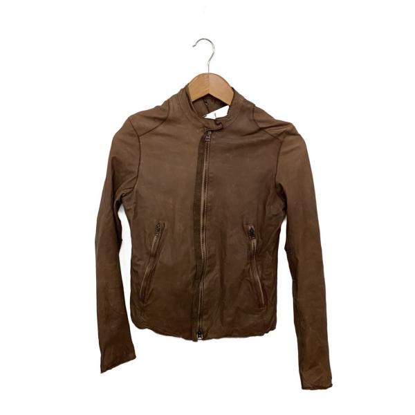 Sisii◇ウォッシャーブルレザーライダース/シングルライダース