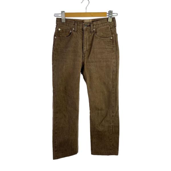 THE SHISHIKUI◇ストレートパンツ/24/デニム/ブラウン/SH-001D