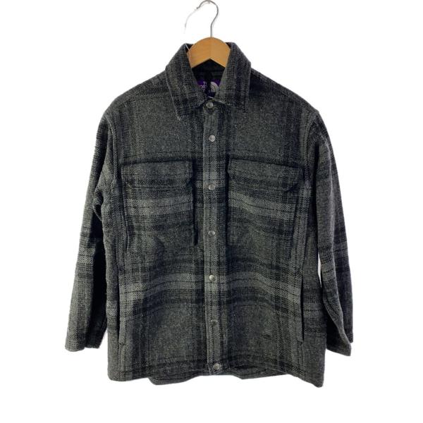 THE NORTH FACE PURPLE LABEL◇ジャケット/S/ウール/GRY/NP2061N/Plaid