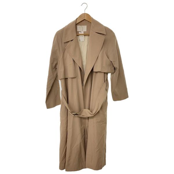 BALLSEY◇ウールギャバジン/ガウントレンチコート/34/ウール/BEG/11-08