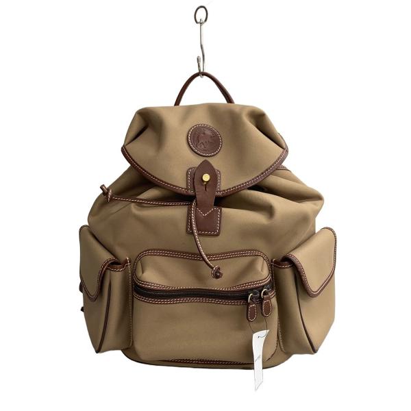 HUNTING WORLD◇サファリトゥデイ/リュック/キャンバス/KHK/無地