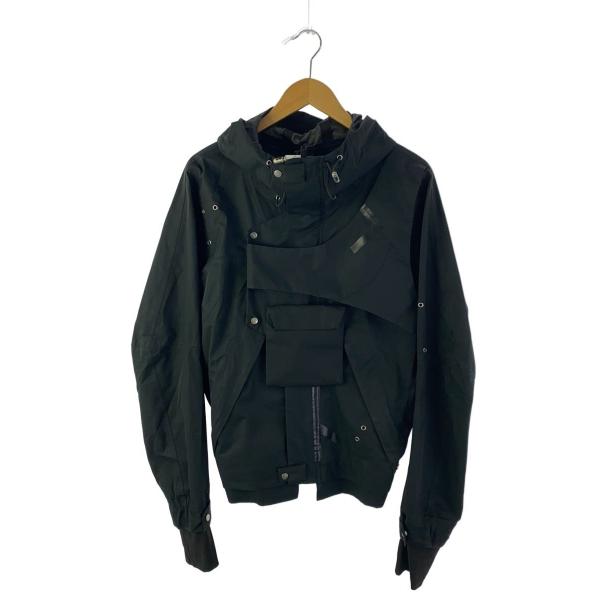 HELIOT EMIL◇I/LAYERED TECH JACKET/ジャケット/50/ポリエステル/BLK