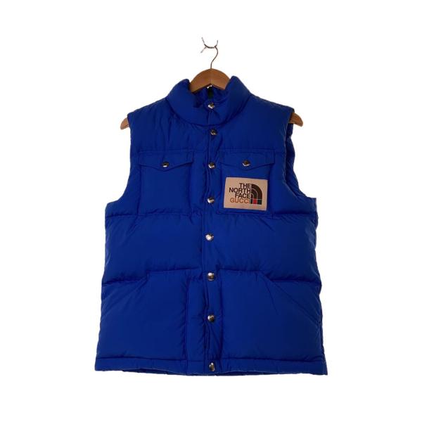 GUCCI◇ダウンベスト/XS/ナイロン/ブルー/648864 XLRBM// : セカンド