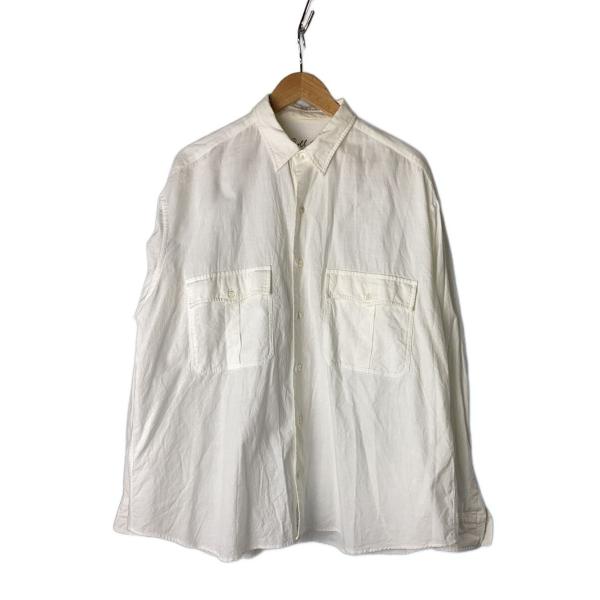 Porter Classic◇ROLL UP VINTAGE COTTON SHIRT/長袖シャツ/L/コットン