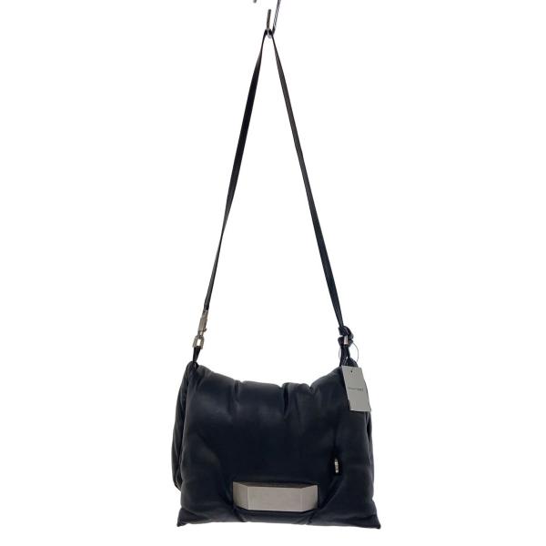 Rick Owens◇ショルダーバッグ/レザー/BLK/無地/? NULL ? : セカンド