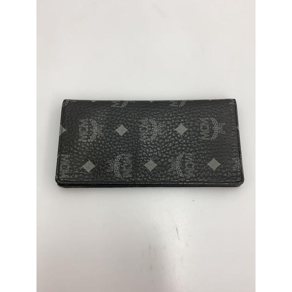 MCM◇長財布/レザー/ブラック/メンズ : セカンドストリートYahoo!店