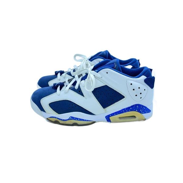 NIKE◆AIR JORDAN 6 RETRO LOW/エアジョーダンレトロロー/ホワイト/304401-106/28cm/W