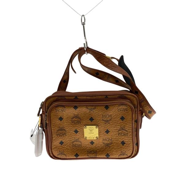 MCM◆ショルダーバッグ/レザー/CML/Z5371//