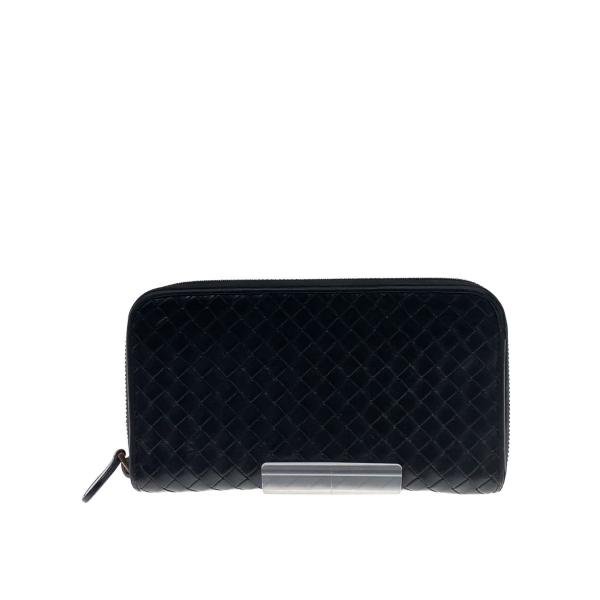 BOTTEGA VENETA◇長財布/レザー/BLK/メンズ// : セカンドストリート