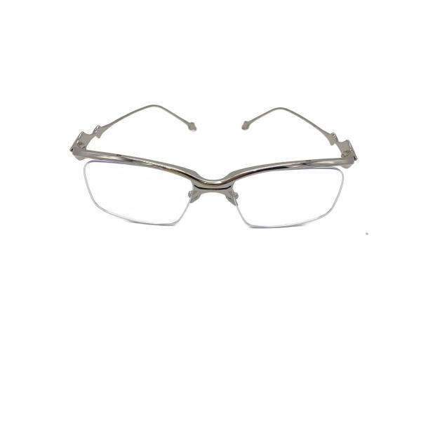 GENTLE MONSTER◇メガネ/リムレス/メタル/SLV/CLR/メンズ : セカンド