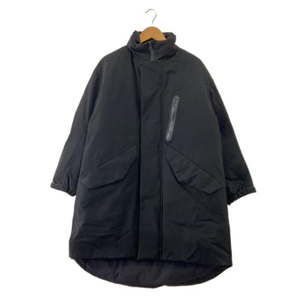 ADAM ET ROPE◇ダウンジャケット/S/ポリエステル/BLK/無地/GMO-19030-B