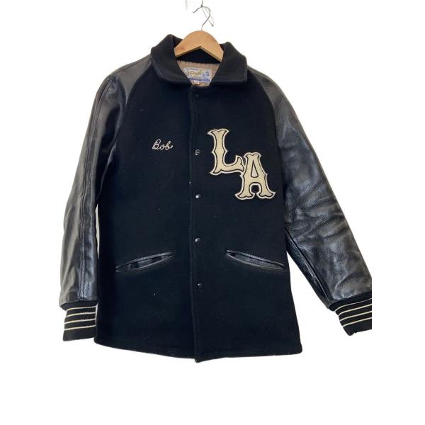 Whitesville◇袖レザー/メルトンスタジャン/ファラオコート/スタジャン