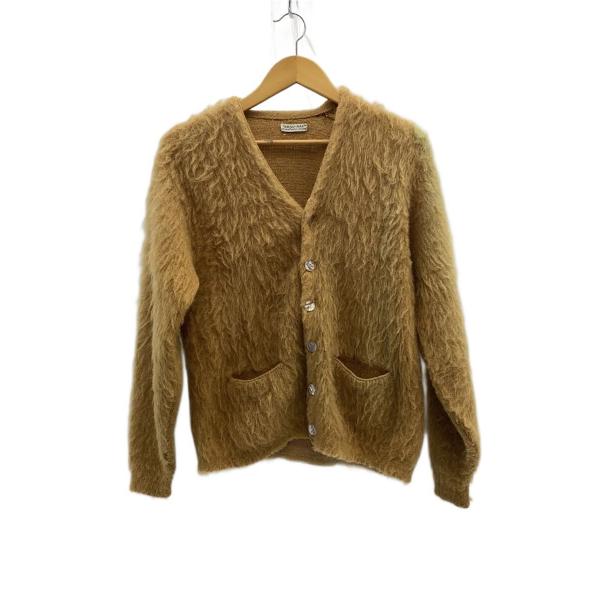 60s tiger shagモヘアカーディガン　マスタード　からし 60s/SHAG-RAC/モヘアカーディガン(厚手)/モヘア/CML/無地 : セカンド