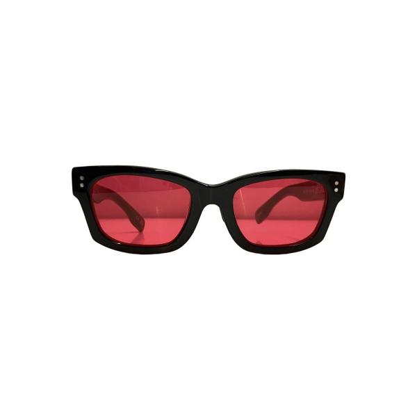 DECADE◆サングラス/BLK/RED/メンズ/MILTON/60s//