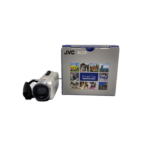 JVC Everio GZ-F200 ビデオカメラ白 本体＋付属品 SDカード付 JVC◇ビデオカメラ Everio GZ-F200-W [パールホワイト]// : セカンド