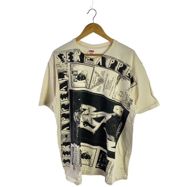 Supreme◇Tシャツ/XL/コットン/WHT/24ss/Collage Tee : セカンド