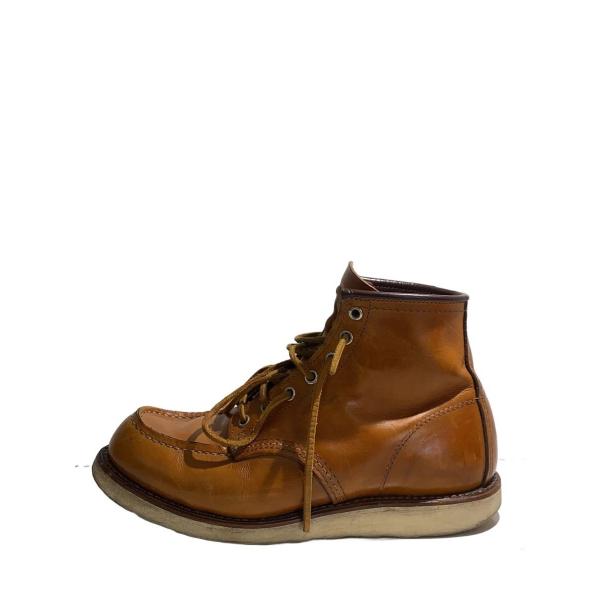 RED WING◇エンジニアブーツ/UK7/CML/レザー/9875 : セカンド