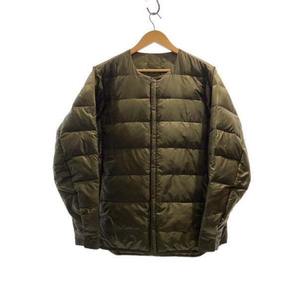 DESCENTE◇ダウンジャケット/O/ポリエステル/KHK/DAMSGC21 : セカンド