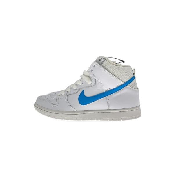 NIKE◆SB DUNK HIGH TRD QS/ダンクハイ/ホワイト/881758-141/26cm/WHT/レザー//