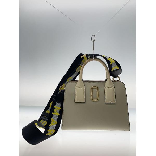 MARC JACOBS◆LITTLE BIG SHOT/ショルダーバッグ/PVC/CRM/M0014320