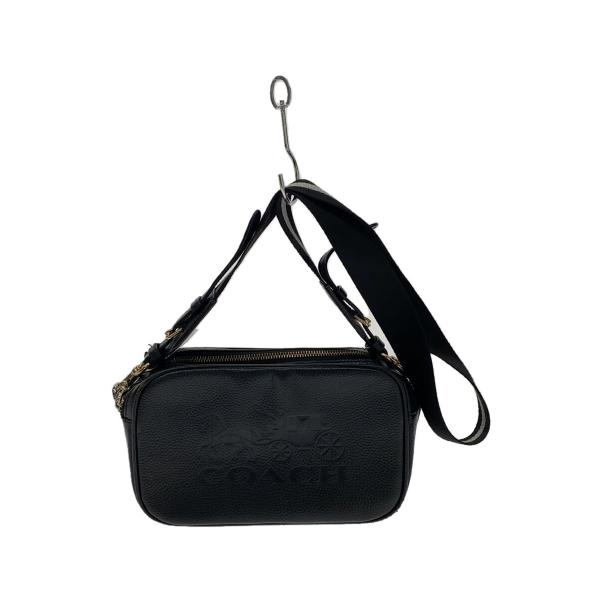 COACH◇ショルダーバッグ/レザー/NVY/無地/F75818 : セカンド