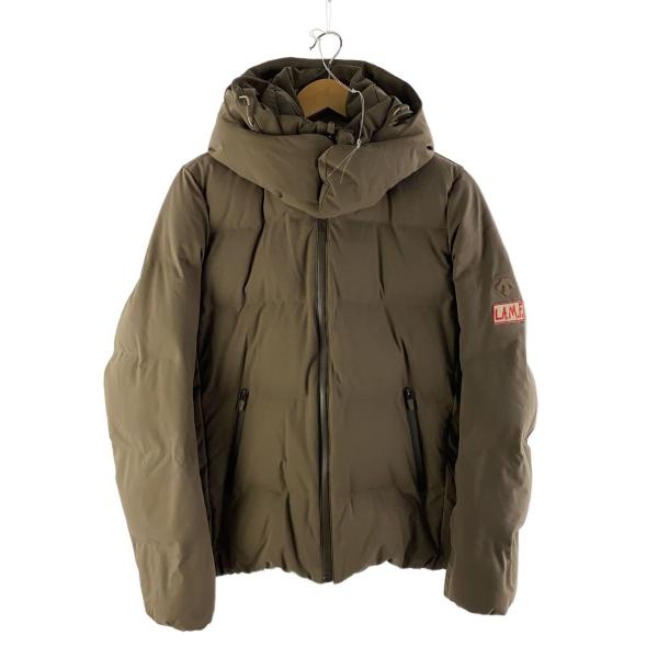 DESCENTE◇水沢ダウンジャケット/M/ポリエステル/KHK/DOR-C8199