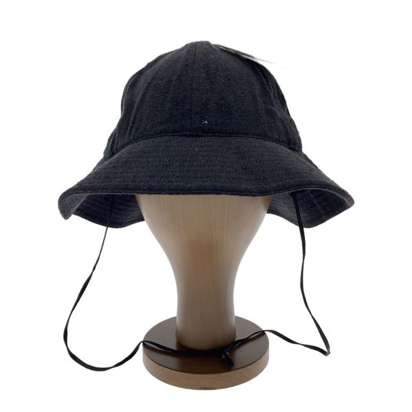 【美品　未使用】COMOLI　コモリ　silk　バケットハット　アウトドアハット COMOLI◇ハット/--/シルク/BLK/メンズ/V01-07001 : セカンドストリート