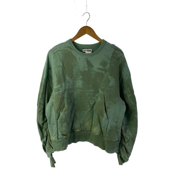TTT_MSW◇スウェット/L/コットン/KHK/ttt-2020aw-ct02 : セカンド